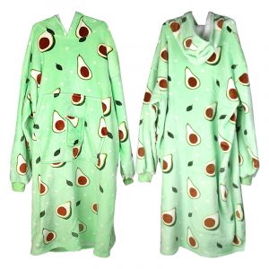 High Quality Oversized Soft Hoodie Blanket Sofa Fleece Blanket with Big Pocket for Women Men Teens