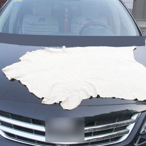 Large Natural Suede Leather Car Cleaning Cloth Absorbent Drying Towel