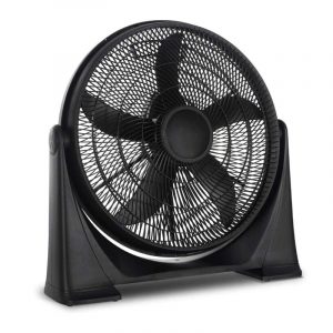 20" Inch High Velocity Floor Fan Black